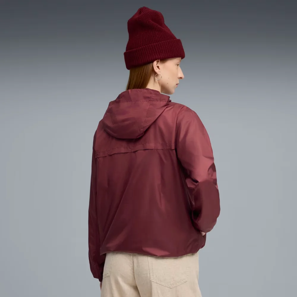 Вітрівка Ess Regular Windbreaker 68513396 Puma L Бордовий