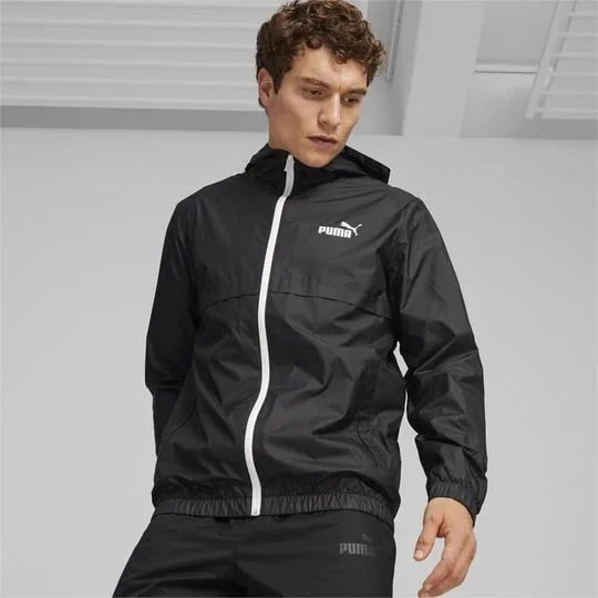 Вітрівка ESS Solid Windbreaker 84748452 Puma XS Чорний