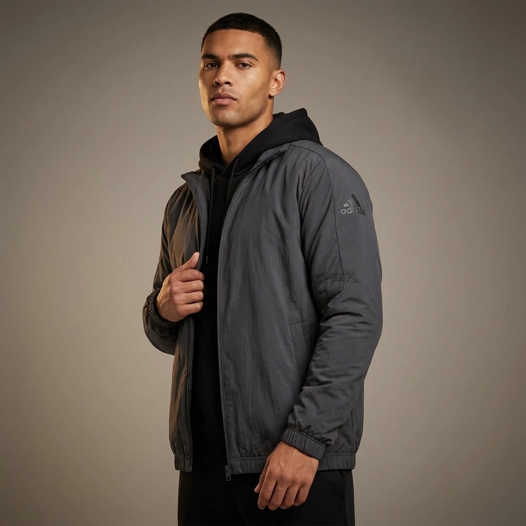 Вітровка чоловіча Adidas Designed 4 Gameday Full-Zip Track Top (IC8038)