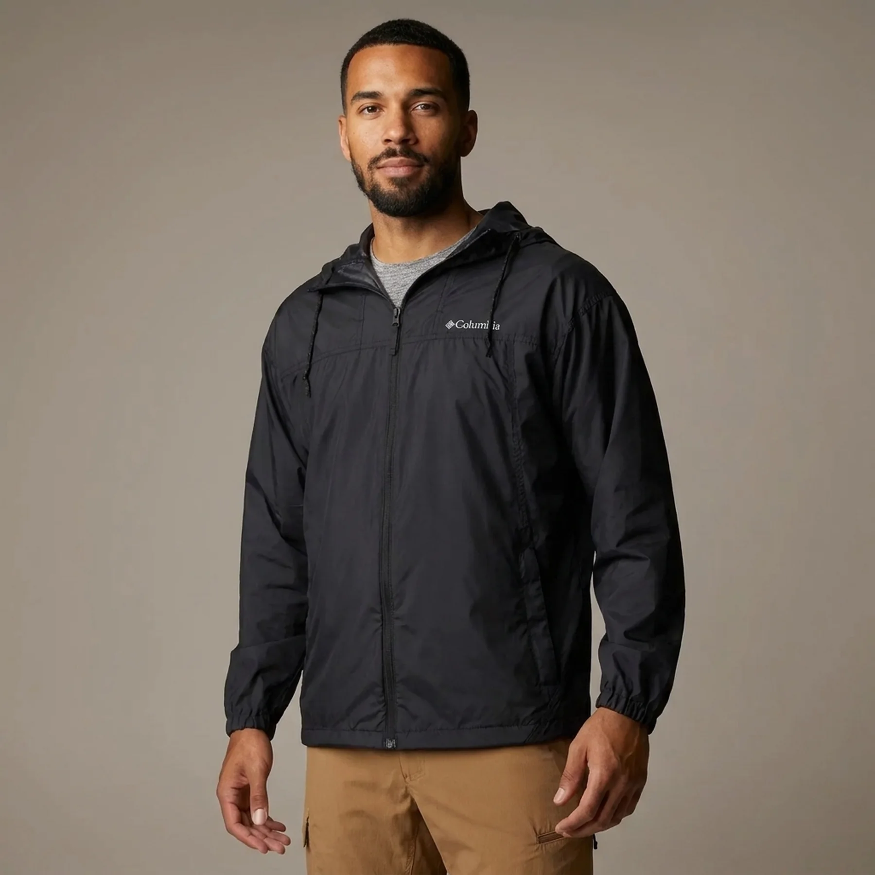 Вітровка чоловіча Columbia Flash Challenger Windbreaker Black (1988731CLB-010)
