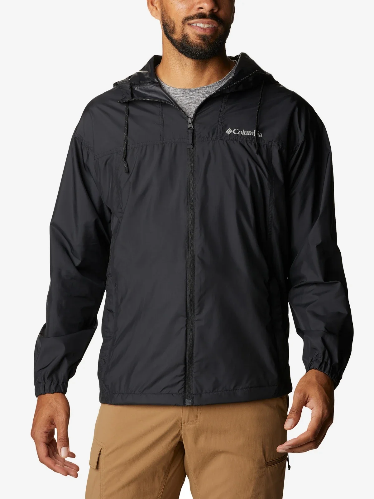 Вітровка чоловіча Columbia Flash Challenger Windbreaker Black (1988731CLB-010)