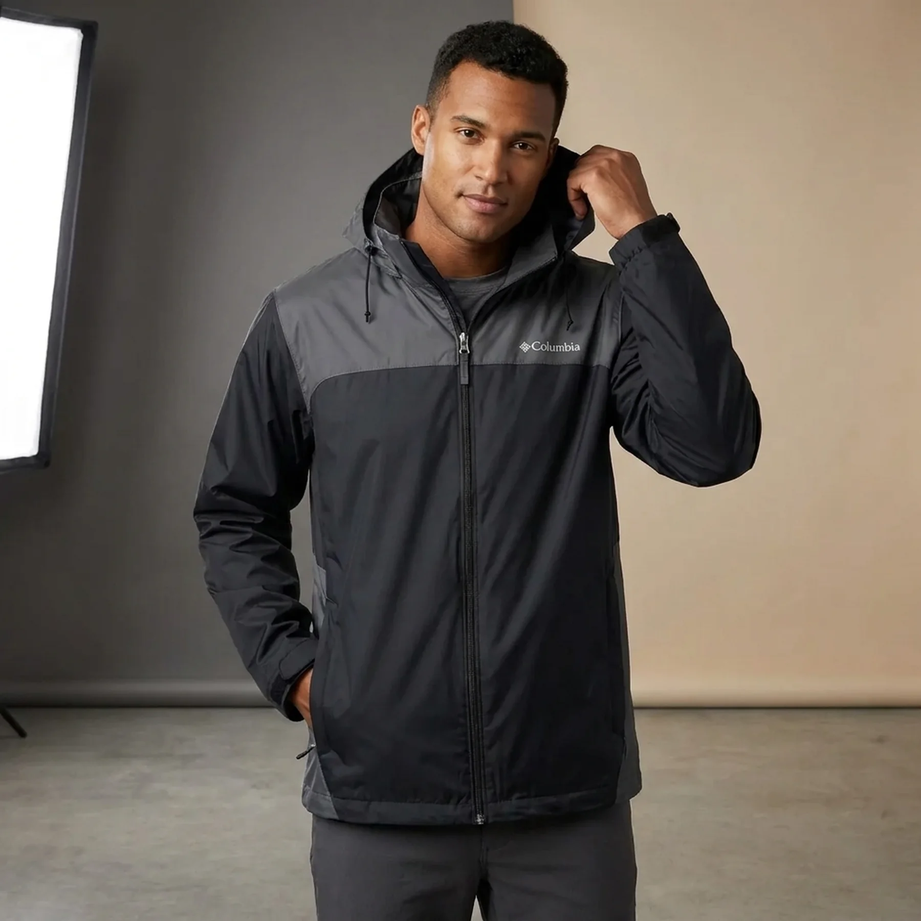Вітровка чоловіча Columbia Glennaker Lake Rain Jacket Black (1442361CLB-010)
