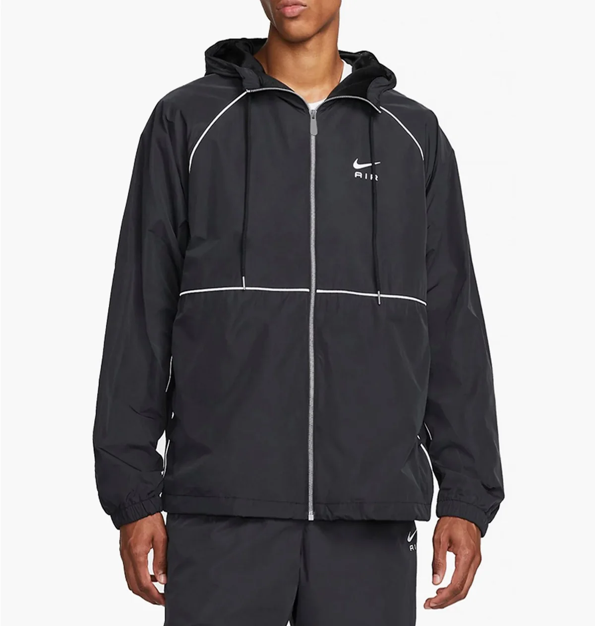 Вітровка чоловіча Nike Air Men's Full-Zip Hooded Woven Jacket (DQ4213-010)