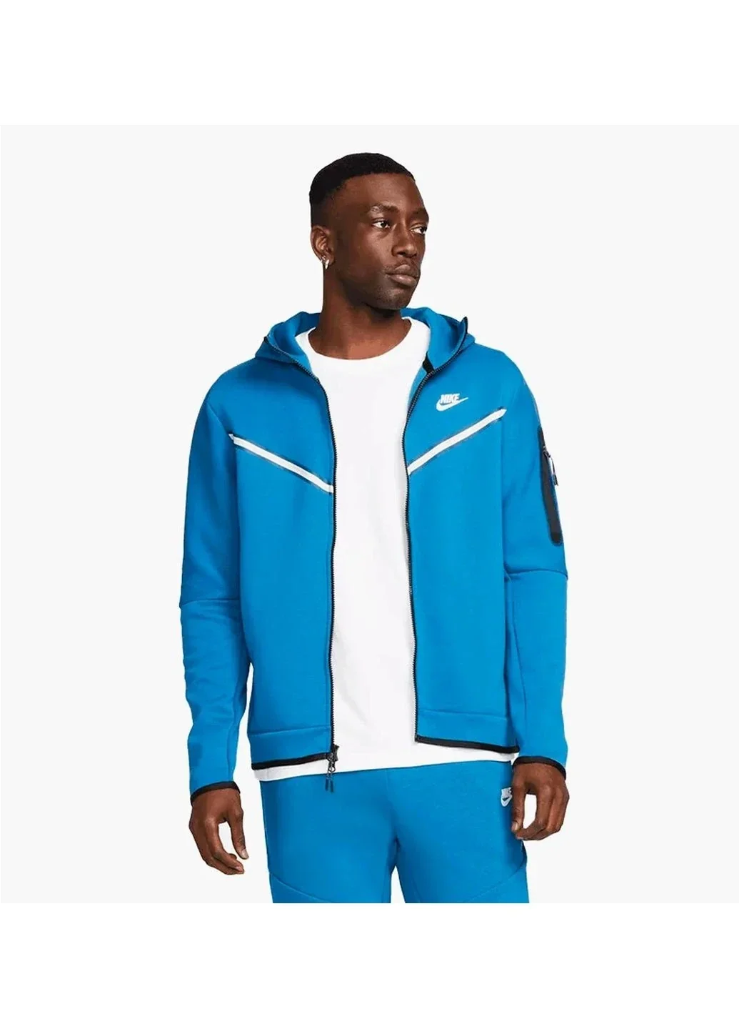 Бомбер чоловічий Nike Tech Fleece Hoodie (CU4489-010)