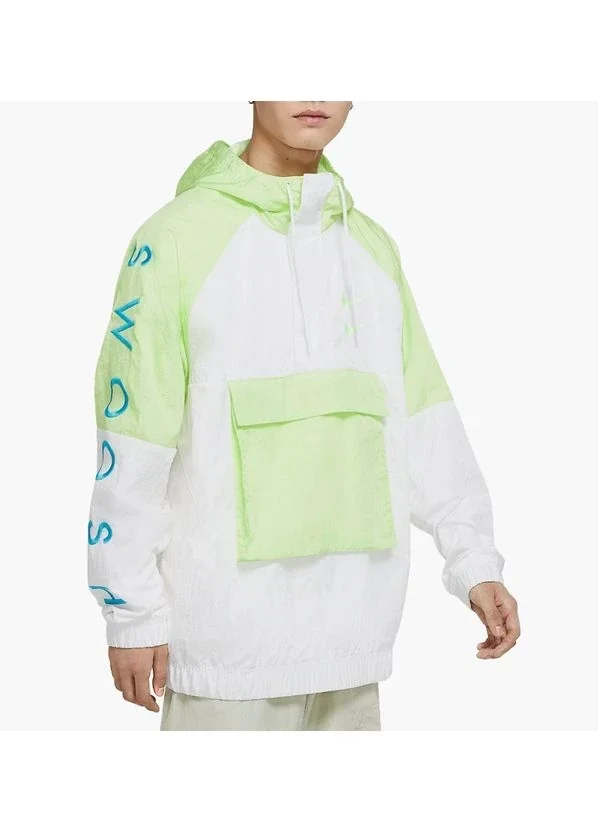 Вітровка чоловіча Nike Sportswear Swoosh Woven Hoodie (CU3885-701)