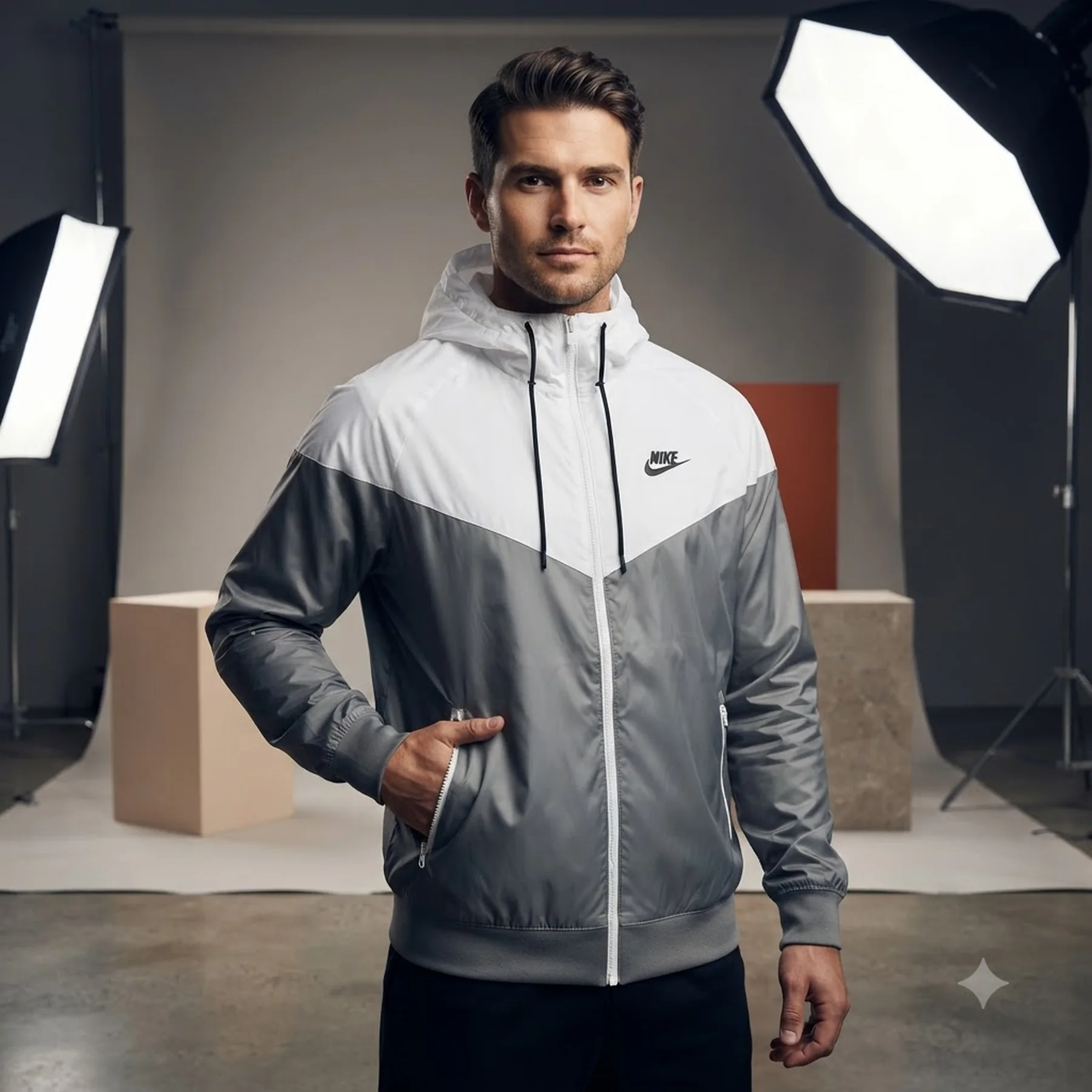 Куртка чоловіча Nike Sportswear Windrunner Jacket (AT5270-084)