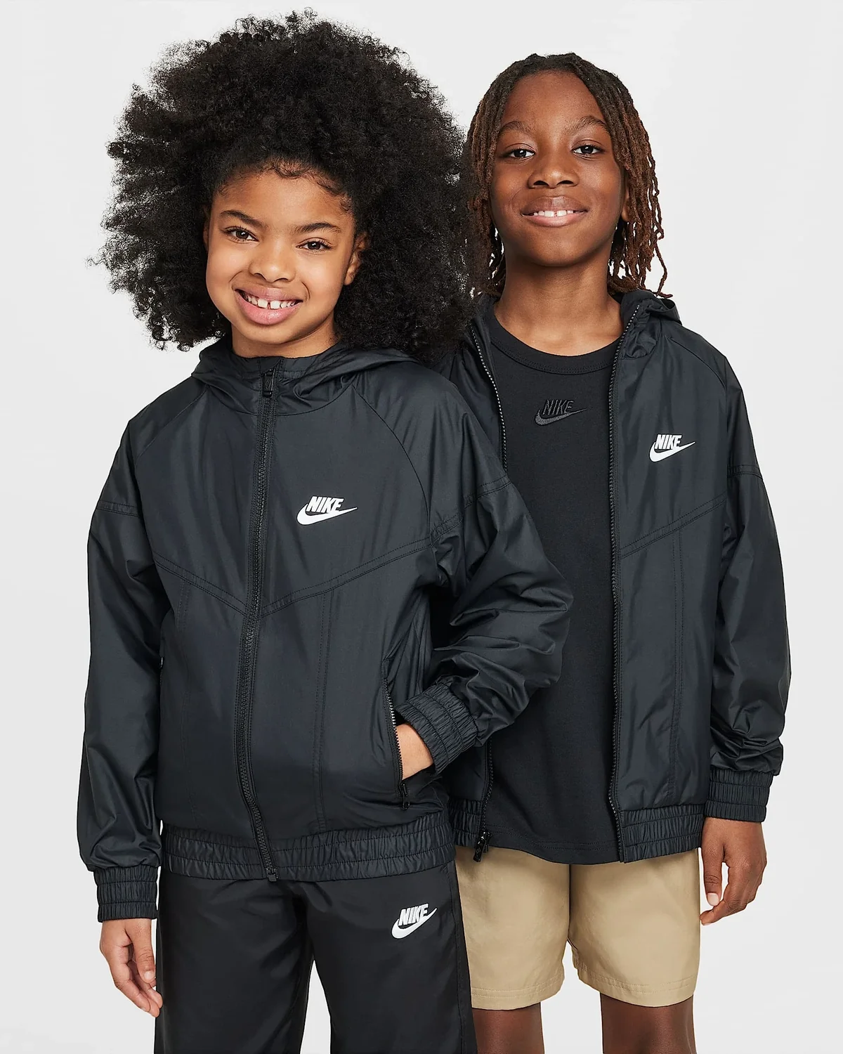 Вітровка дитяча Nike Sportswear Windrunner Black (HJ2534-010)