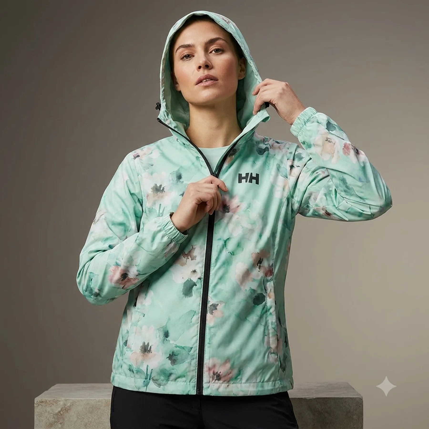 Вітровка жіноча Helly Hansen Roam Print Wind Jacket (63208-406)