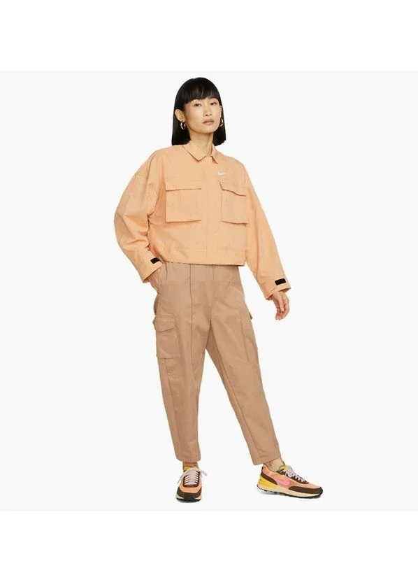Вітровка жіноча Nike Sportswear Essential Women's Woven Jacket Orange (DM6243-851)