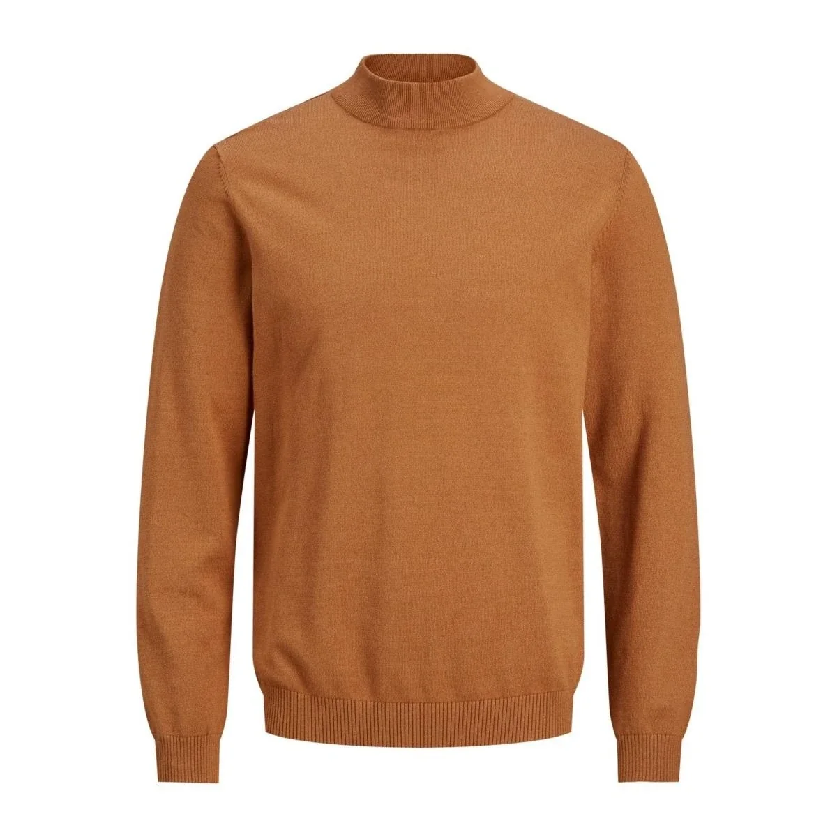 Водолазка JJEBASIC KNIT MOCK NECK NOOS 12190170-Umber-Detail: twisted w. Meerkat Jack & Jones XXL Помаранчевий