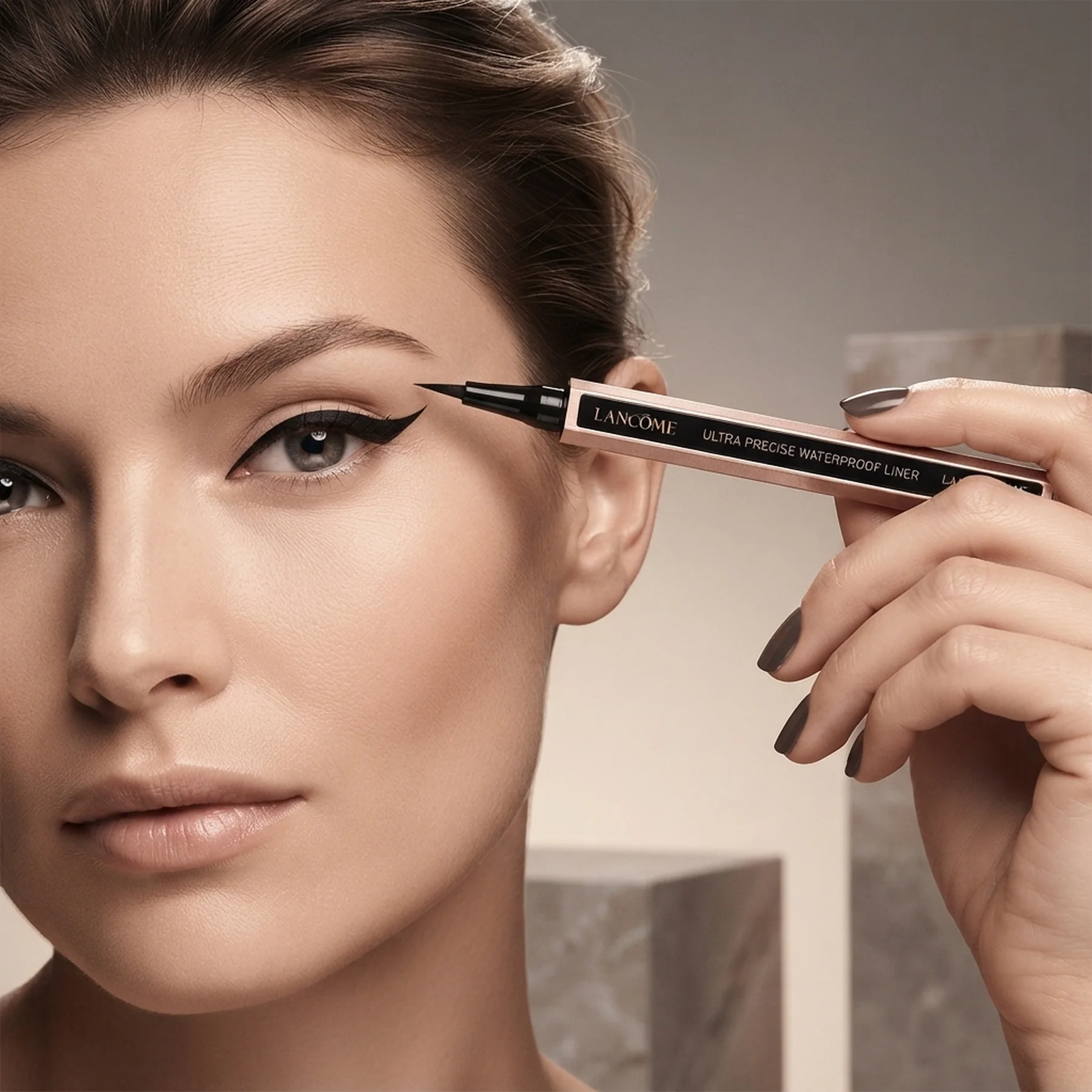 Водостойкая подводка Lancome Liner Idole 1 мл 01 Чорний