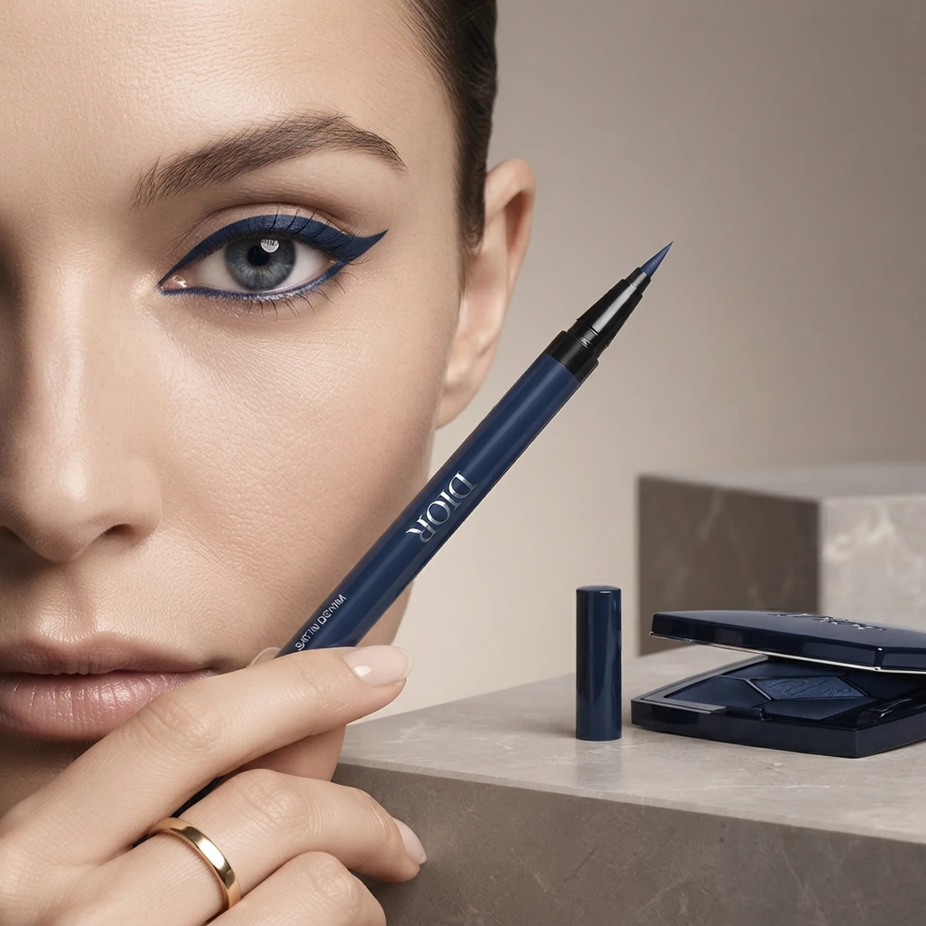 Водостойкая жидкая подводка Dior Diorshow Liquid Liner 0.55 мл 296 Satin Denim