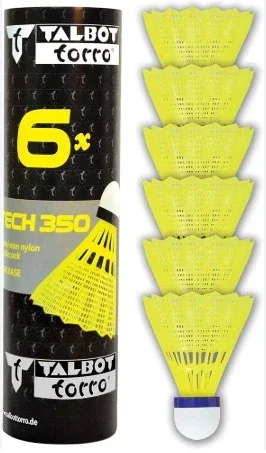 Волани Talbot Tech 350 Shuttle yellow, MEDIUM 6 шт. (479103)