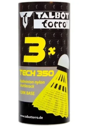 Волани Talbot Tech 350 Shuttle yellow, FAST 3шт. (479111)