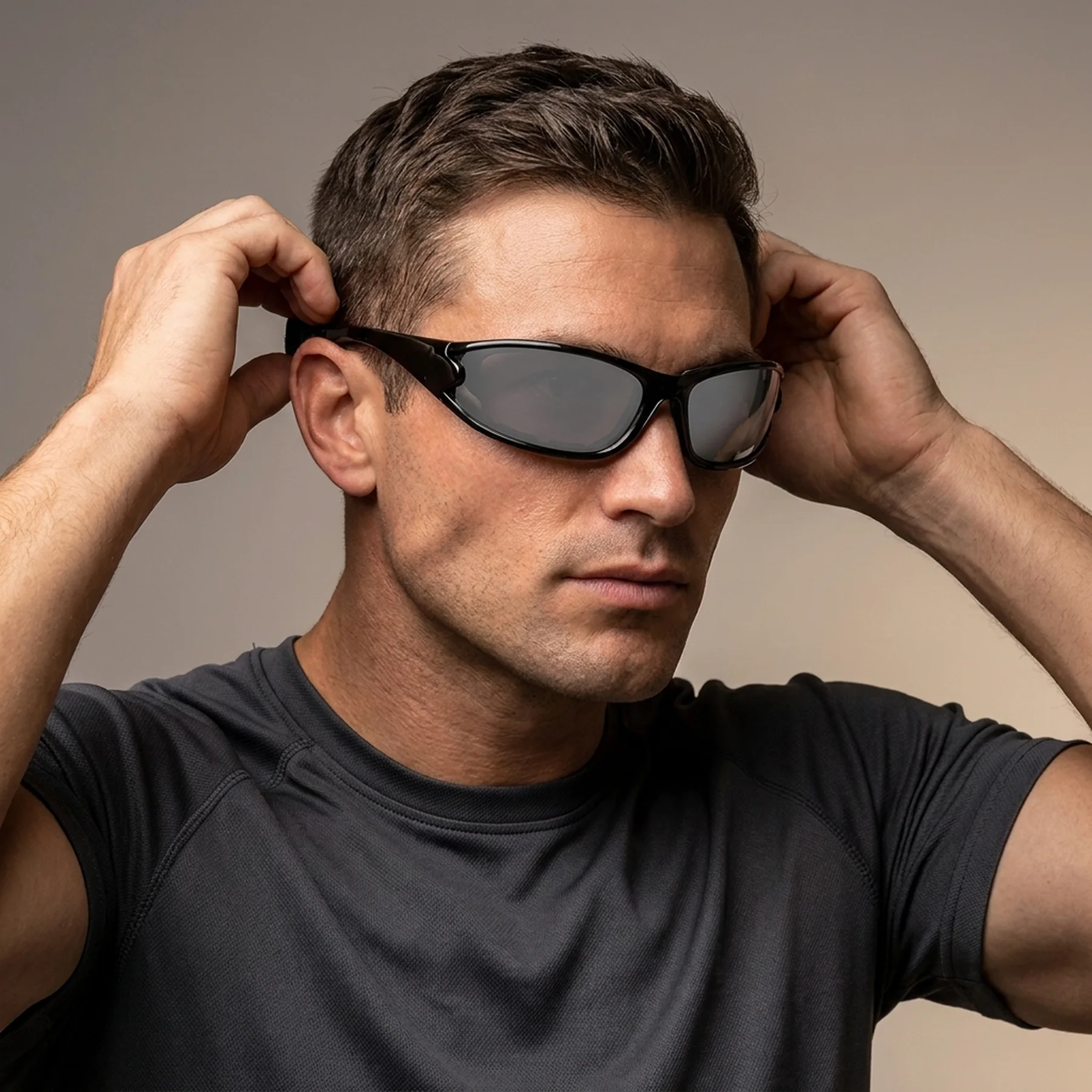 Защитные очки с поляризацией Pyramex Pmxcel Polarized (gray) Anti-Fog, серые