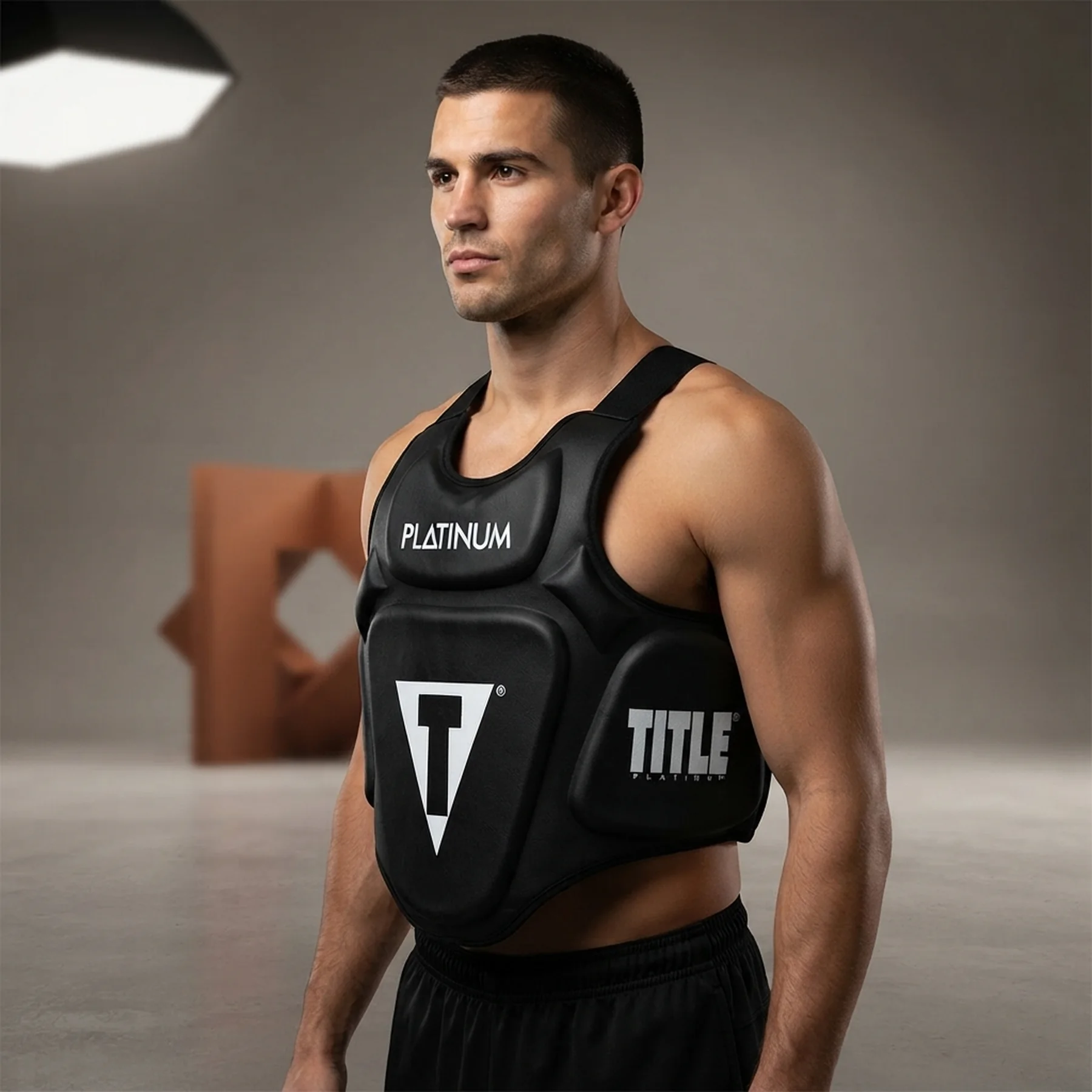Захисний жилет тренера TITLE Platinum Prolific Body Protector Black