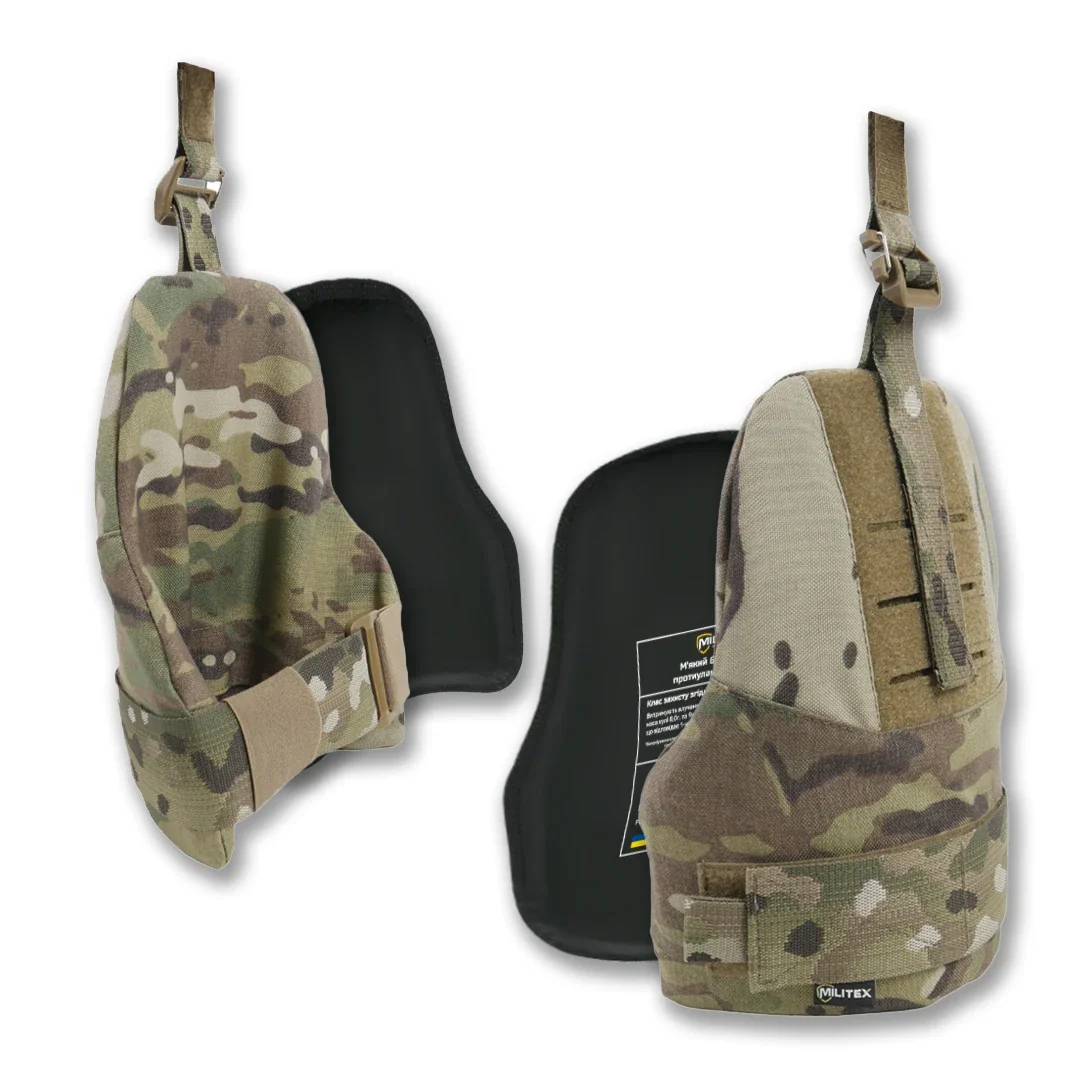Захист плечей з балістичним пакетом 1 клас захисту Militex cordura USA