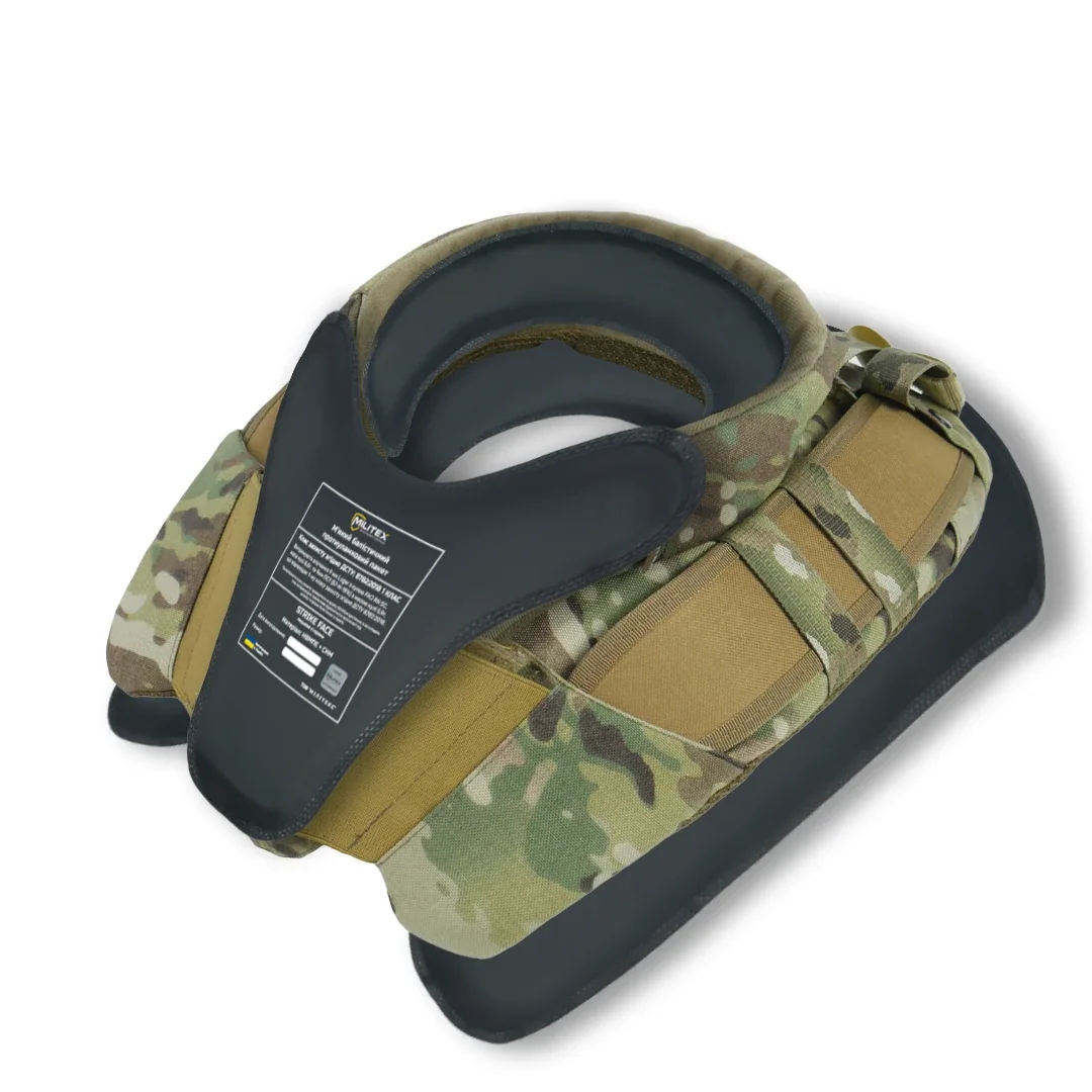 Захист шиї mod. 1 з балістичним пакетом Militex cordura USA