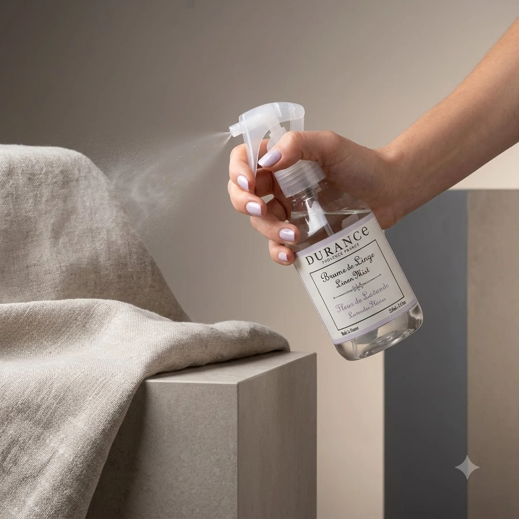 Средство для чистоты дома Durance Brume de Linge 250 мл Лаванда