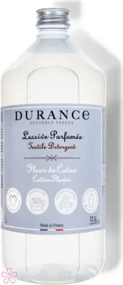 Средство для стирки Durance Lessive Liquide Textile Detergent 1000 мл Квіти бавовни