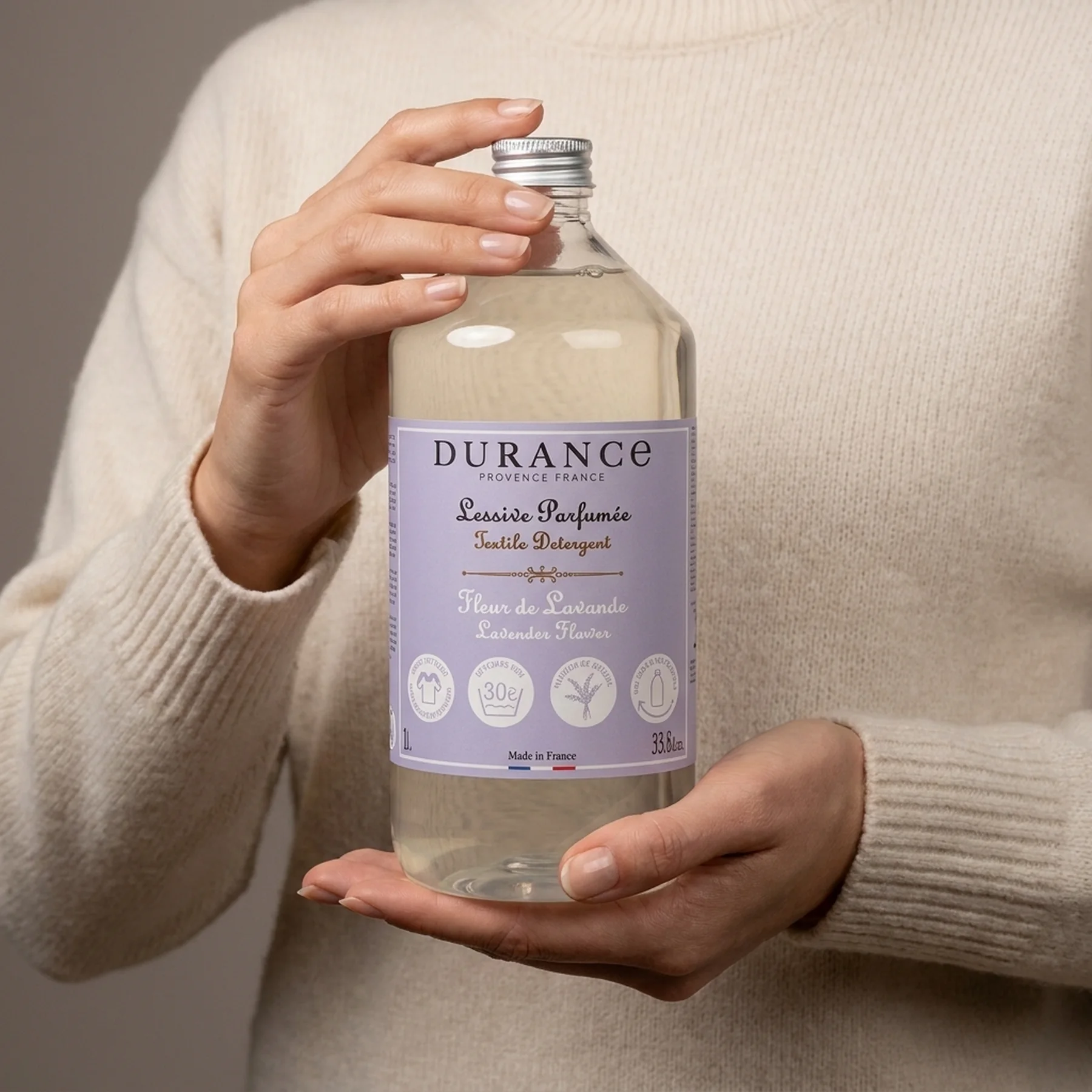 Средство для стирки Durance Lessive Liquide Textile Detergent 1000 мл Лаванда