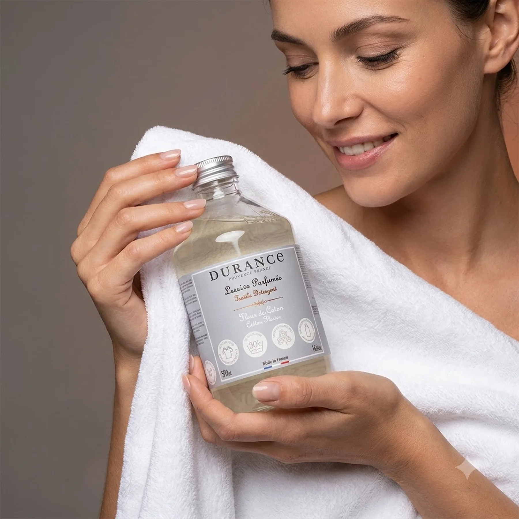 Средство для стирки Durance Lessive Liquide Textile Detergent 500 мл Квіти бавовни