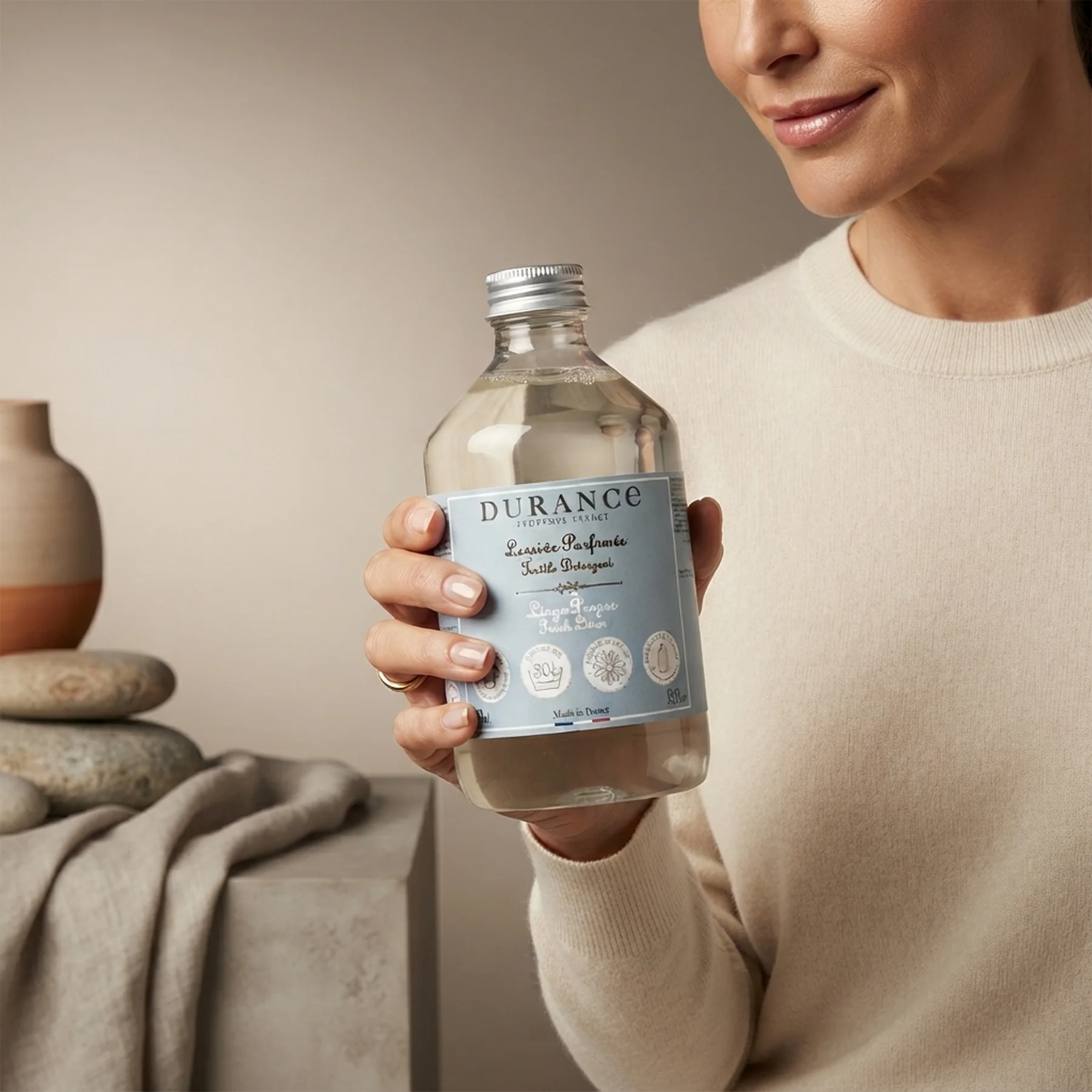 Средство для стирки Durance Lessive Liquide Textile Detergent 500 мл Чиста білизна