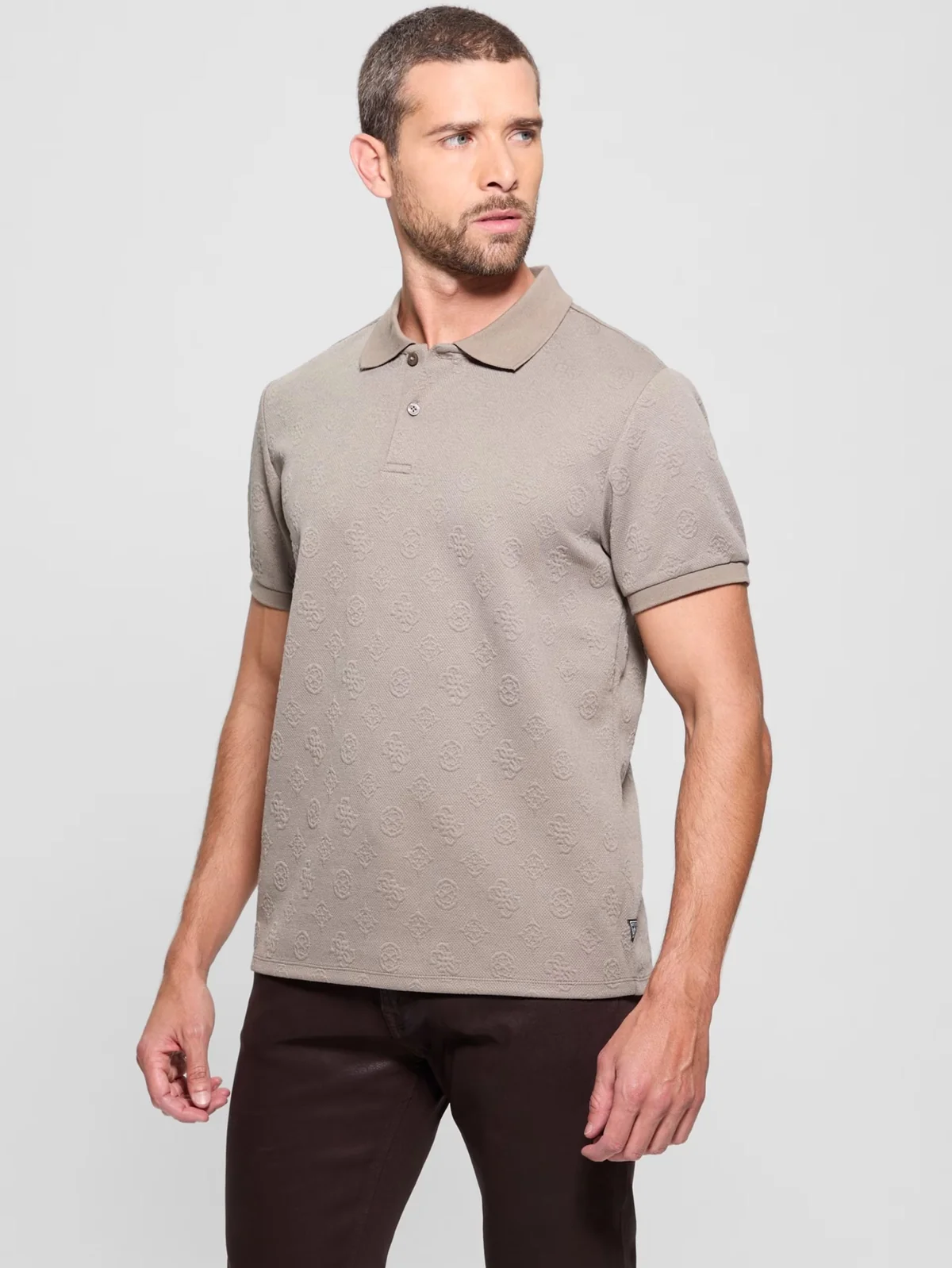 Жакардове чоловіче поло GUESS 1159846419