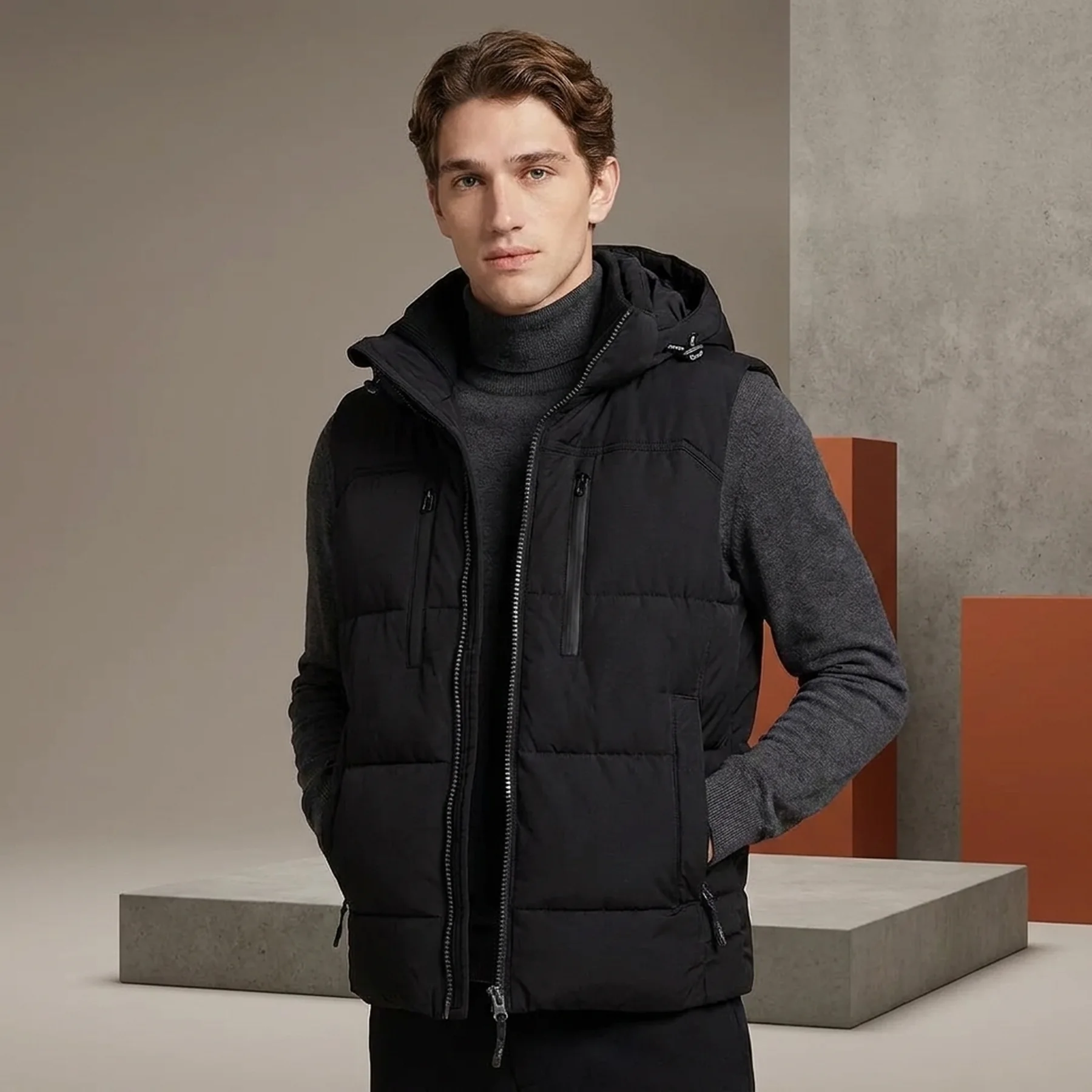 Жилет 1037355-29999 Tom Tailor XXL Чорний