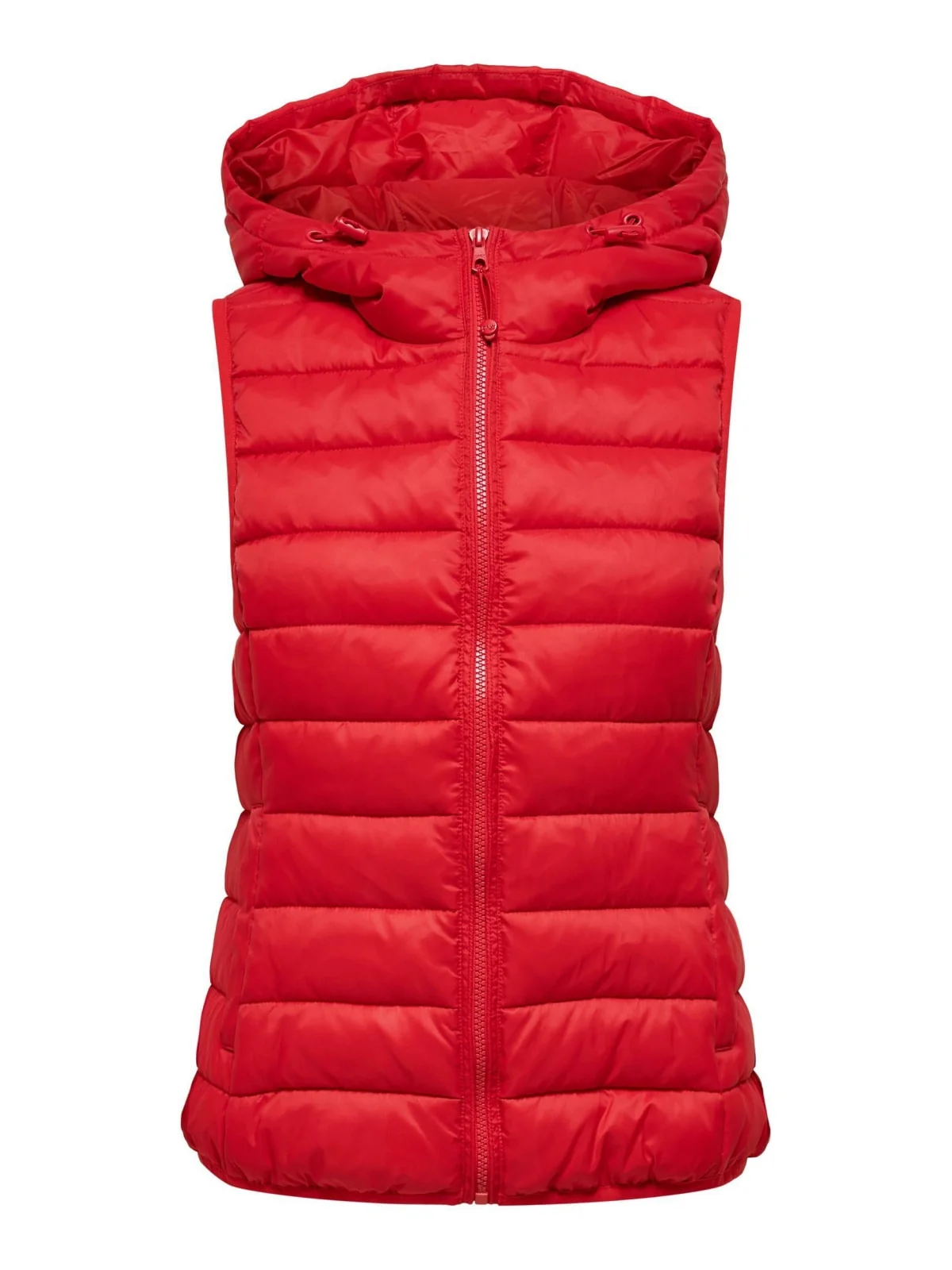 Жилет ONLNEWTAHOE HOOD WAISTCOAT OTW NOOS 15205760-High Risk Red ONLY S Червоний