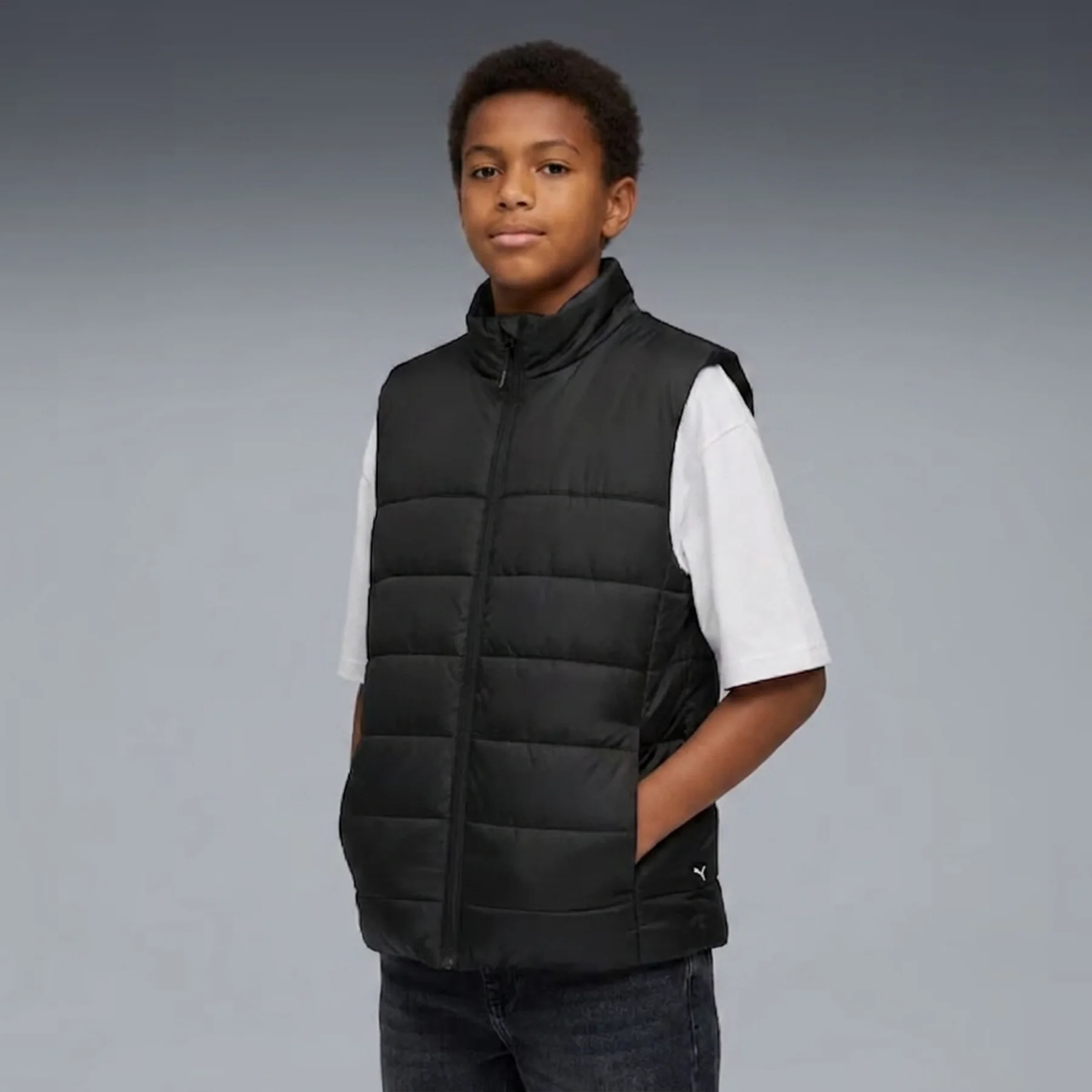 Жилет підлітковий ESS Padded Vest 68522401 Puma 128 Чорний