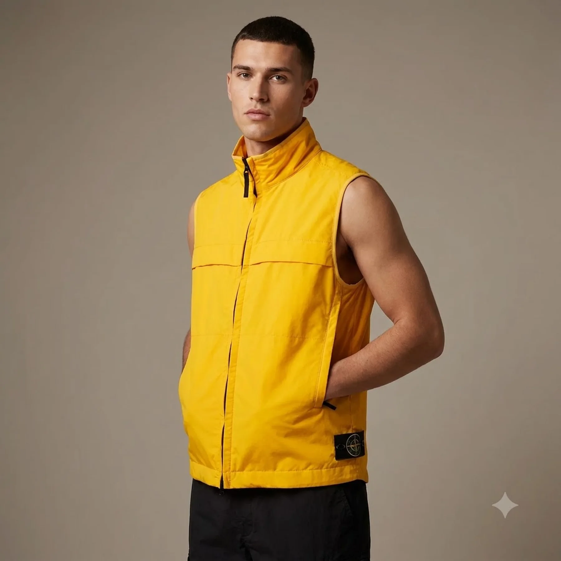 Жилет Stone Island Yellow