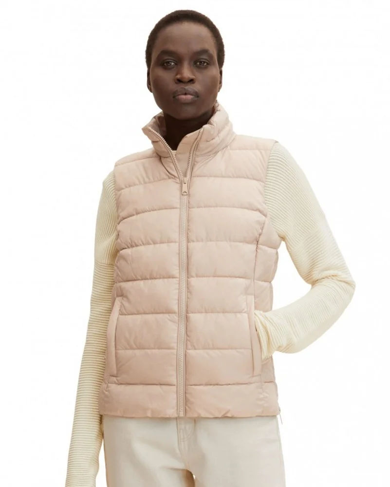 Жилет ultra lightweight vest 1031311-26353 Tom Tailor M Розовий