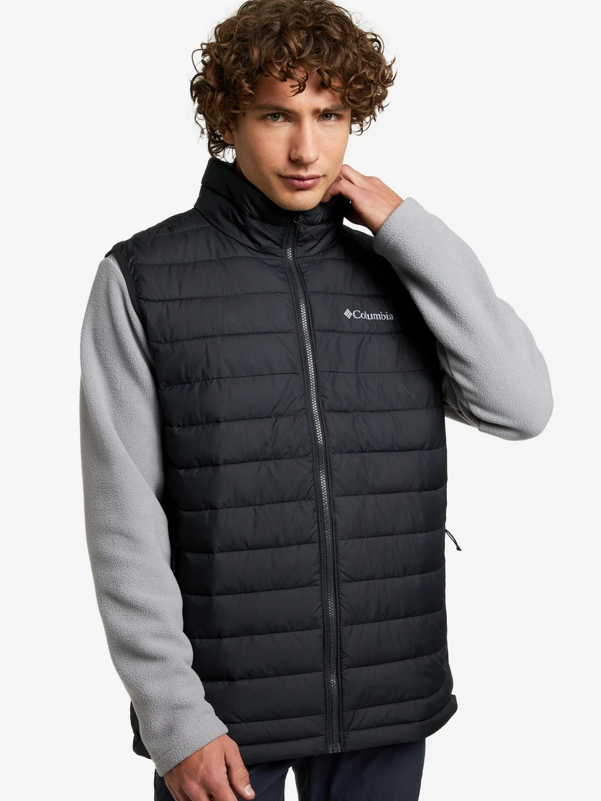 Жилетка чоловіча Columbia Powder Lite Vest Black (1748031CLB-010)