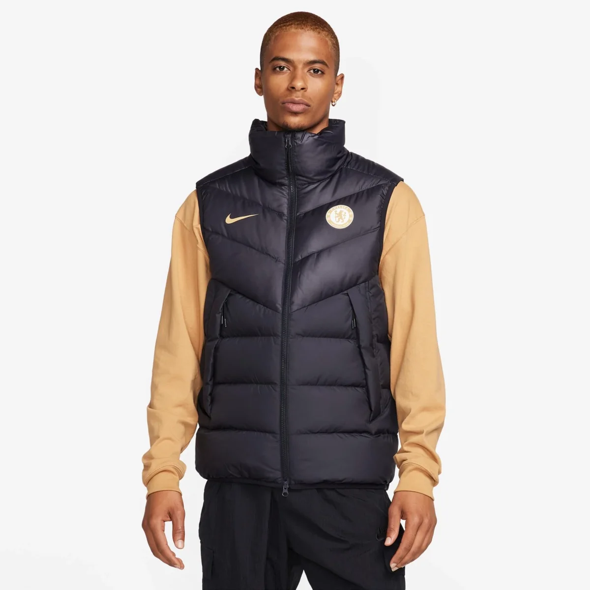 Жилетка чоловіча Nike Chelsea F.C. Windrunner Black (FN0728-426)