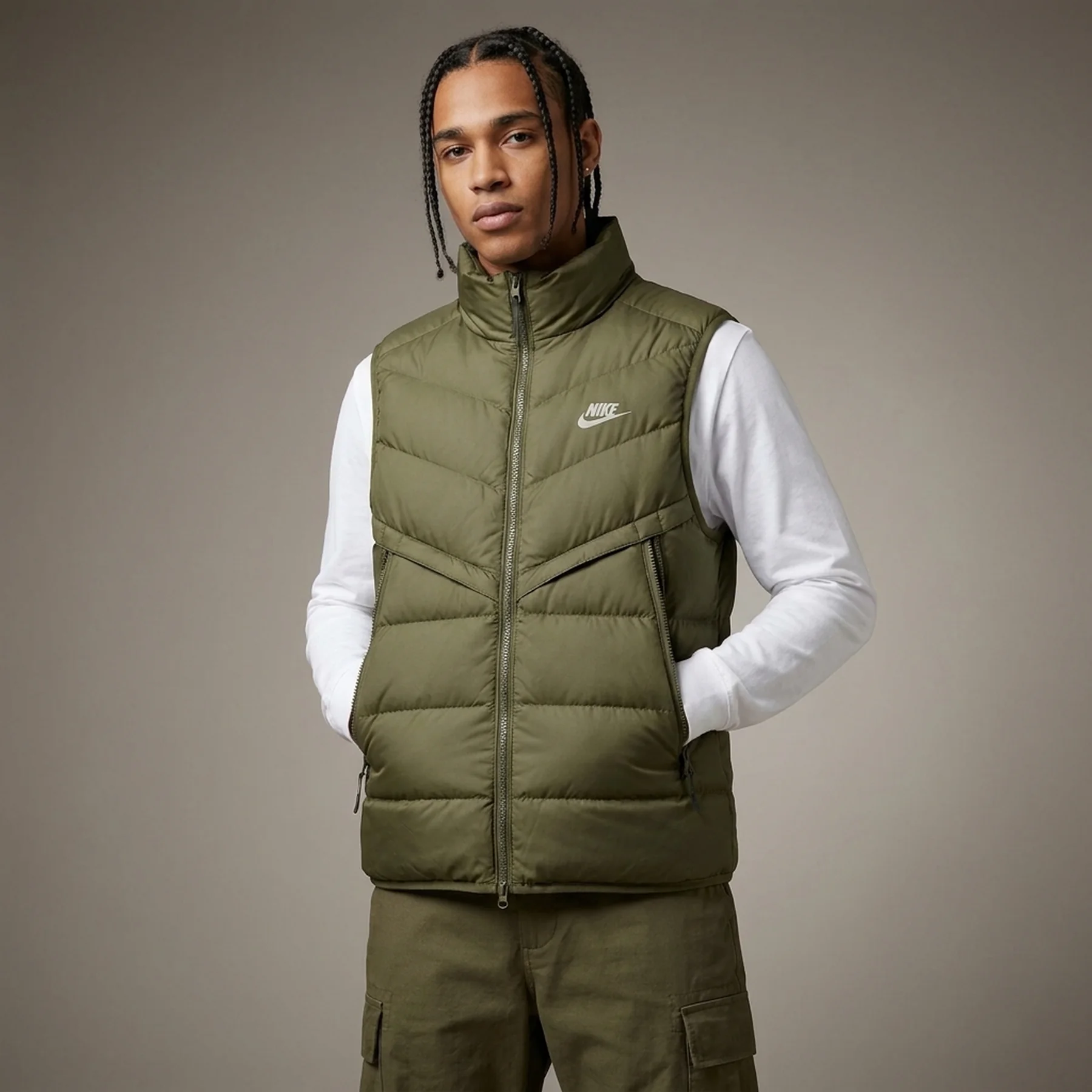 Жилетка чоловіча Nike M Nsw Tf Rpl Legacy Vest (DD6869-355)
