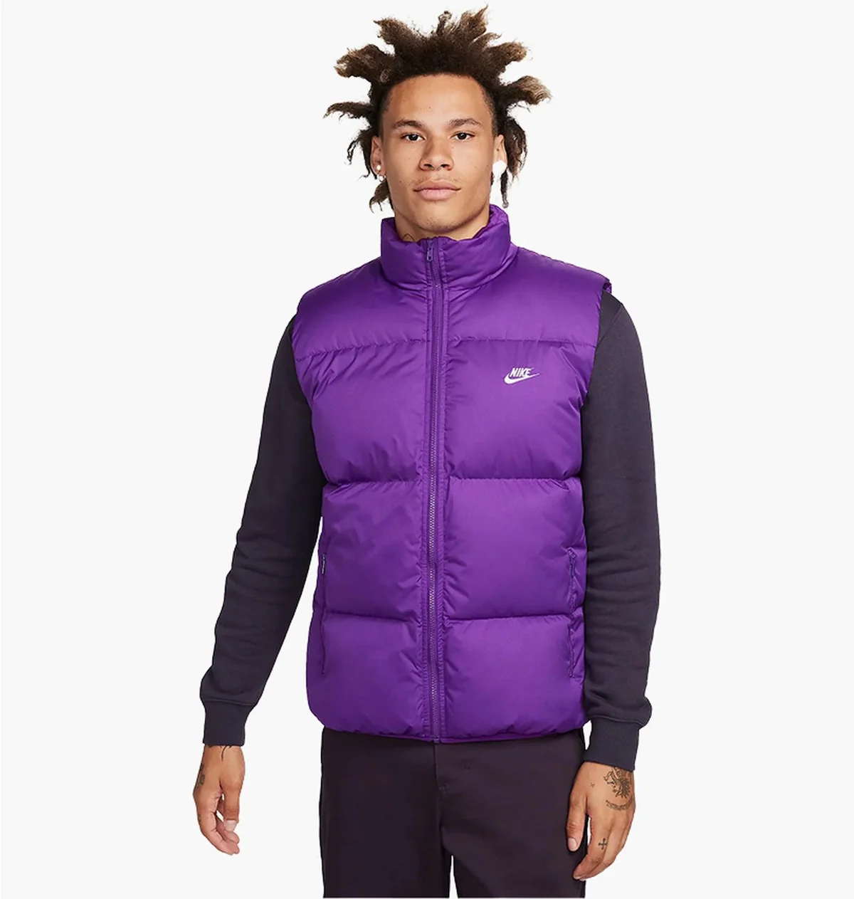 Жилетка чоловіча Nike Sportswear Club Primaloft® Violet (FB7373-507)