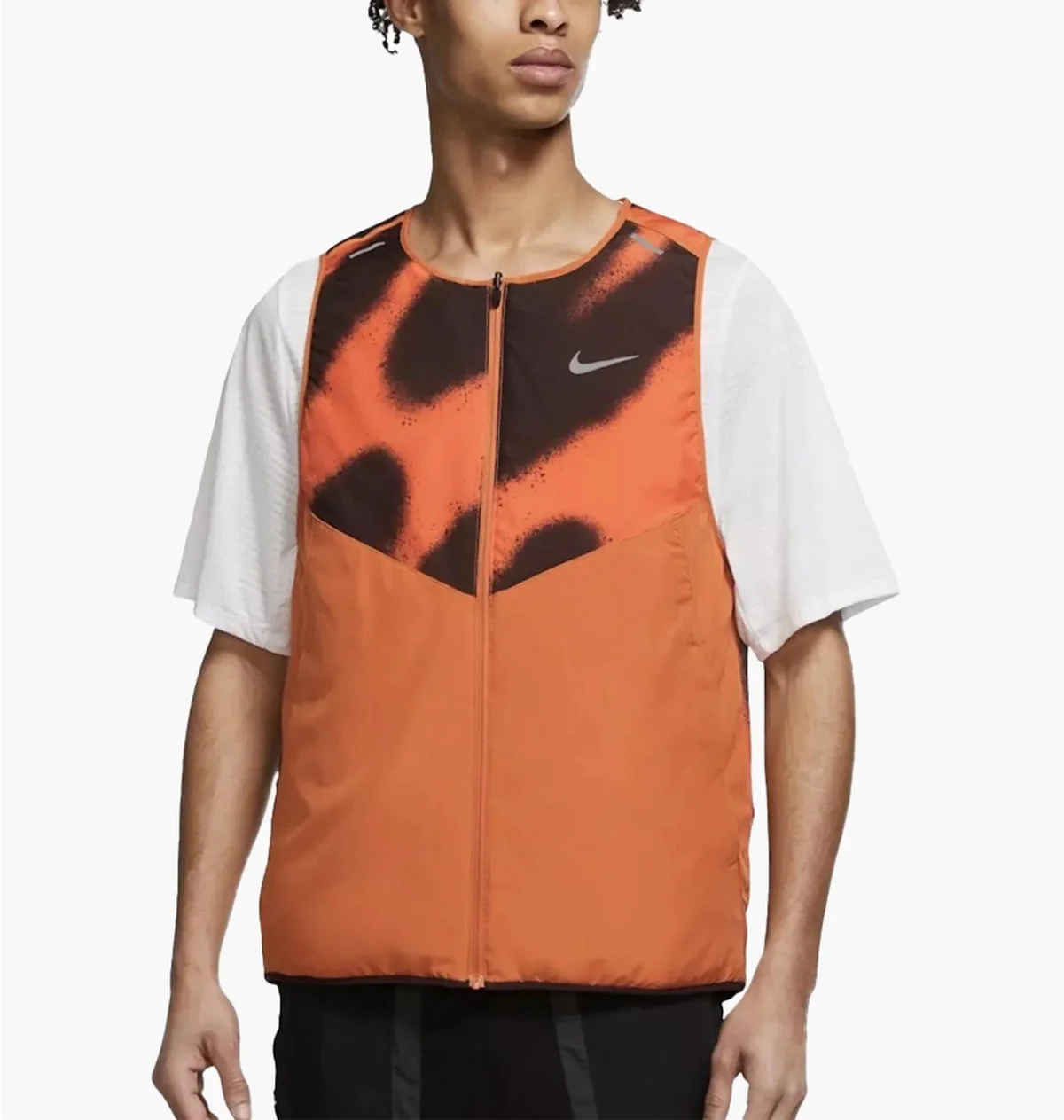 Жилетка чоловіча Nike Therma Fir Repel Wild Run Vest Orange (DD6207-816)