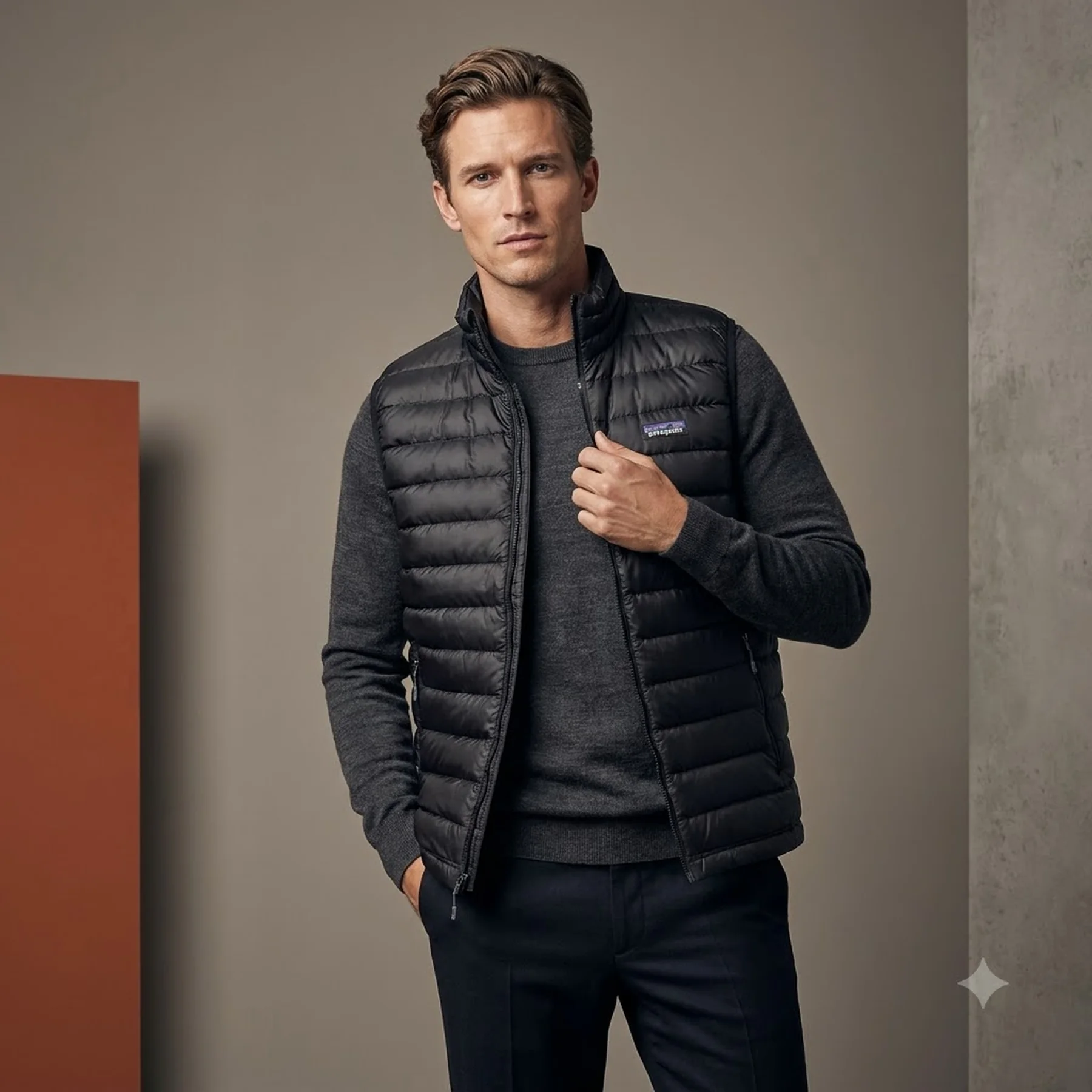 Жилетка чоловіча Patagonia Down Sweater Vest (84622BLK)