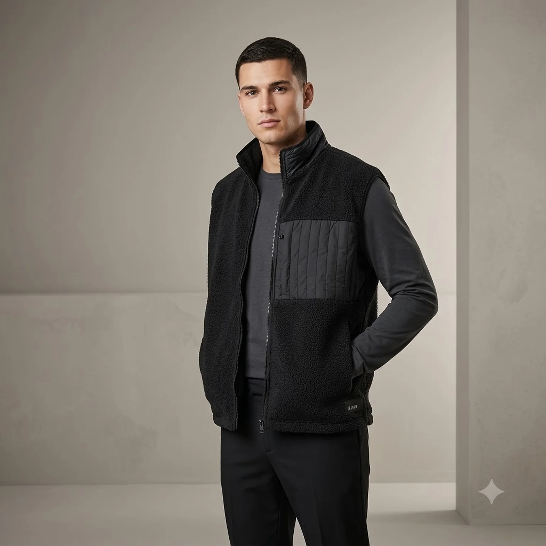 Жилетка унісекс Rains Vests Black (1851-BLACK)