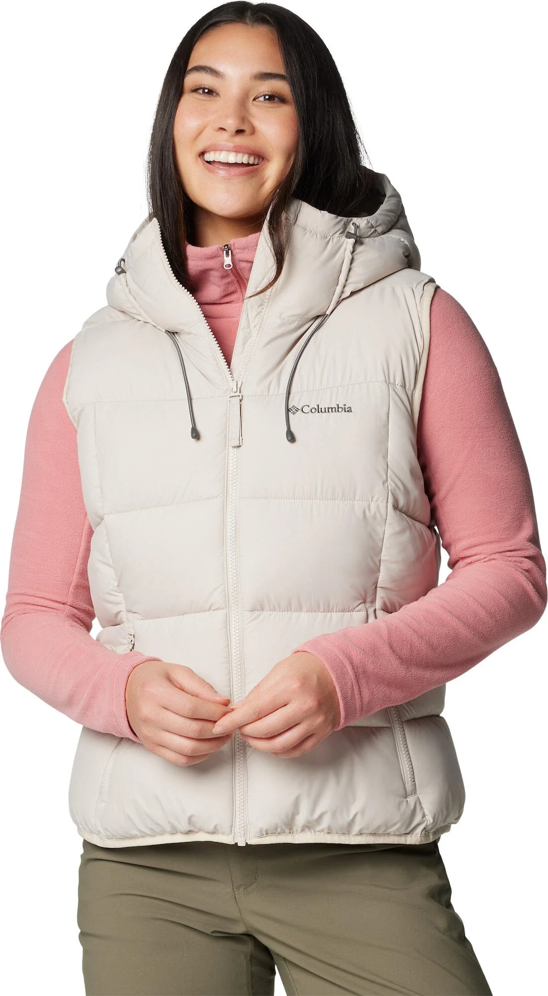 Жилетка жіноча Columbia Pike Lake™ Ii Insulated V Beige (2051383279)
