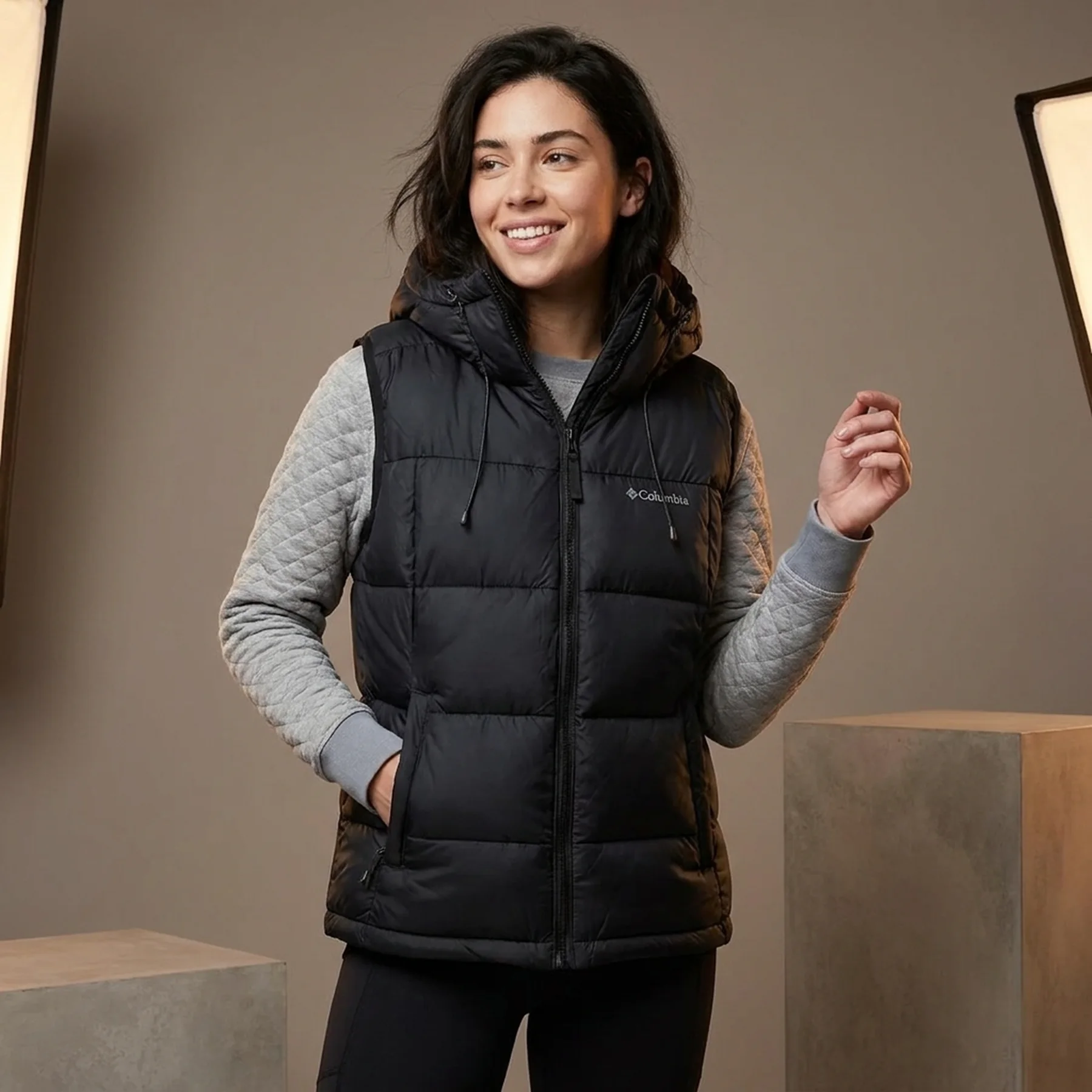 Жилетка жіноча Columbia Pike Lake Ii Insulated Vest Blac (WP0775-010)
