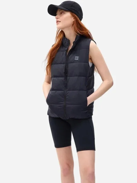 Жилетка жіноча Gap Lightweight Logo Puffer Vest Black (724311-03)