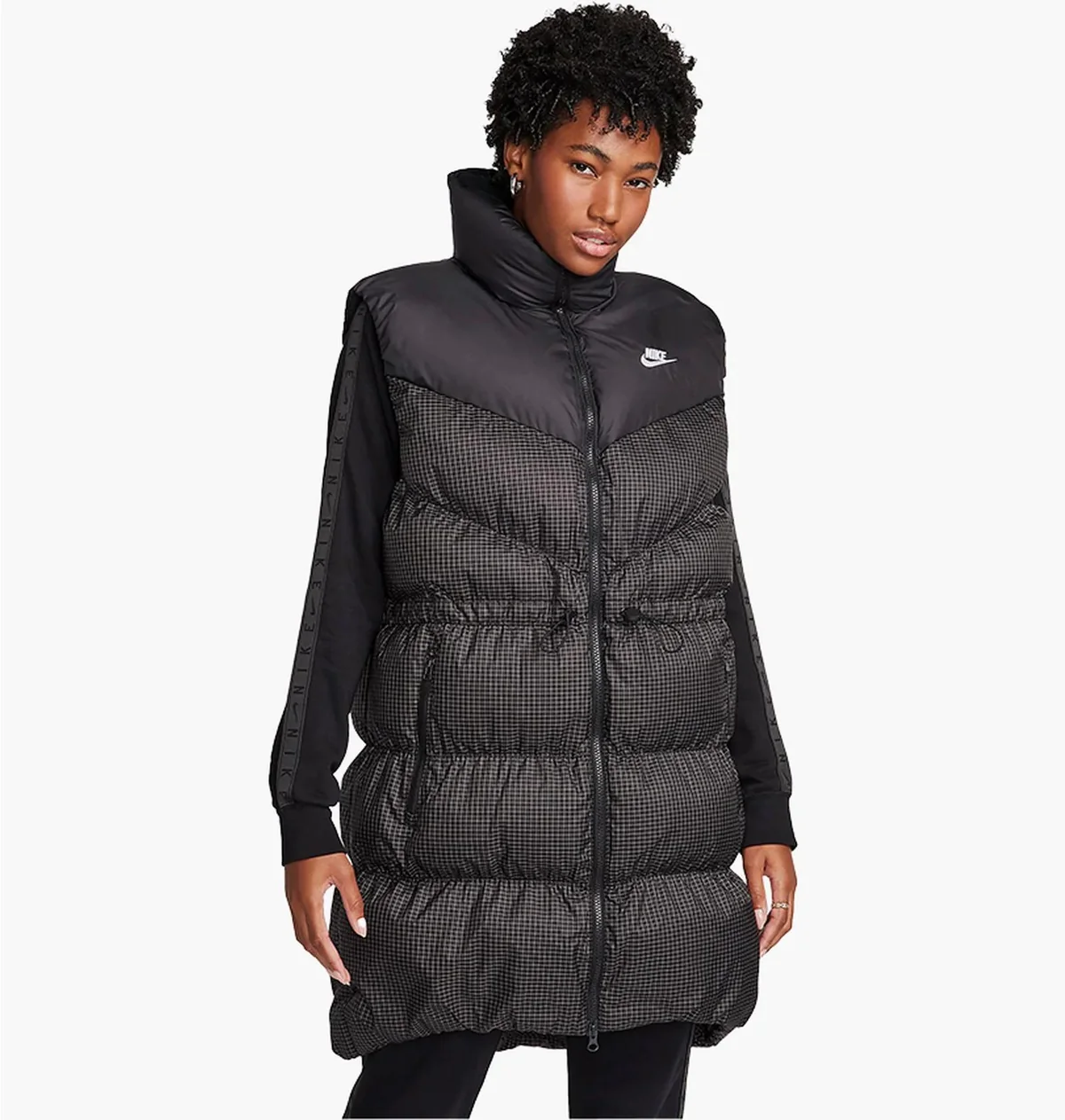 Жилетка жіноча Nike Therma-Fit Loose Long Puffer Vest (FB8794-010)