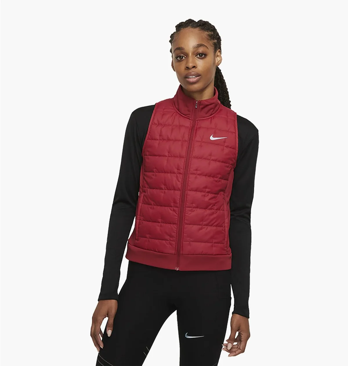 Жилетка жіноча Nike Therma-Fit Red (DD6084-690)