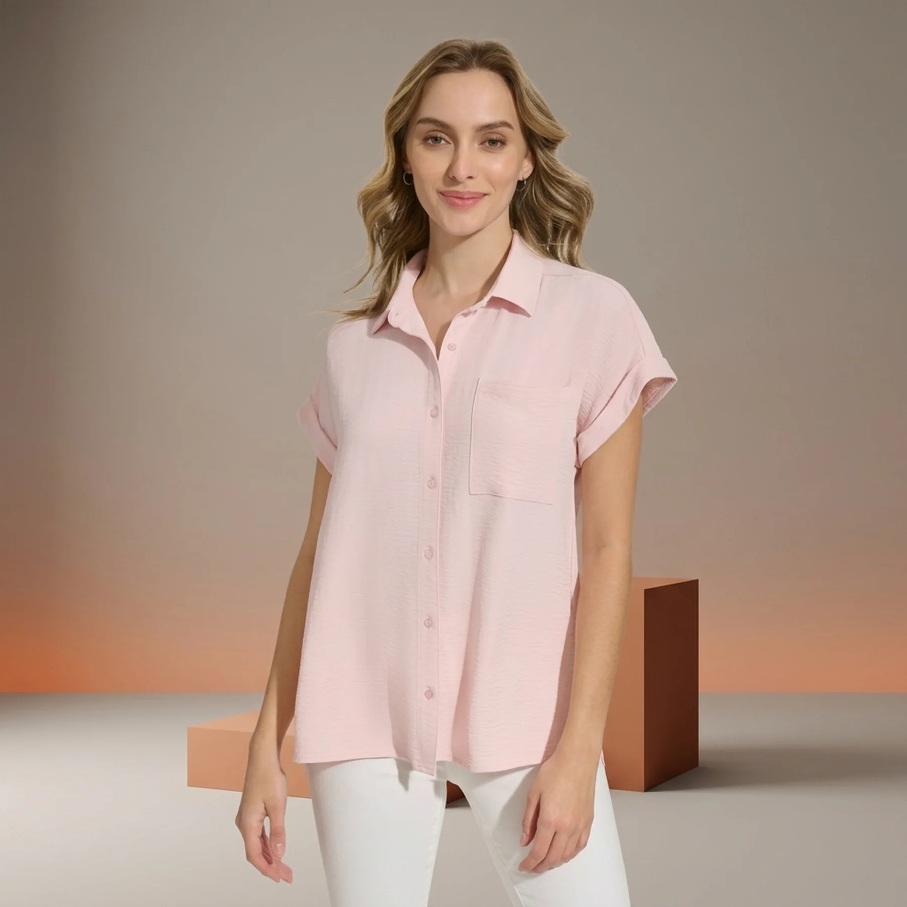 Жіноча блуза Calvin Klein без рукавів 1159829776 (рожевий S)
