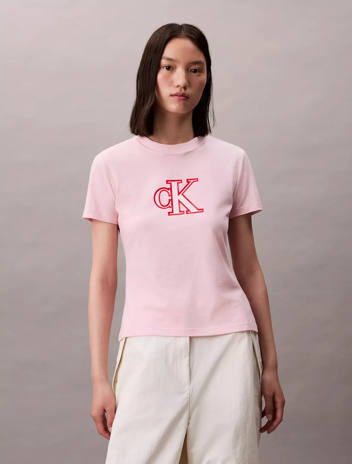 Жіноча футболка Calvin Klein з логотипом 1159838358