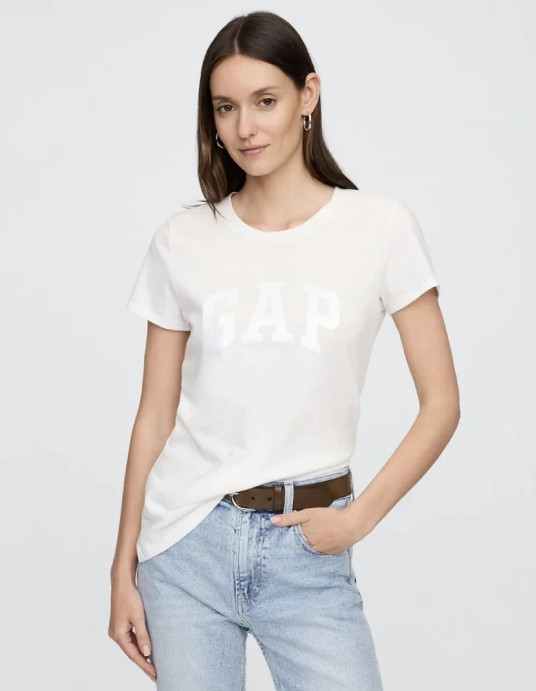 Жіноча футболка GAP з логотипом 1159847940