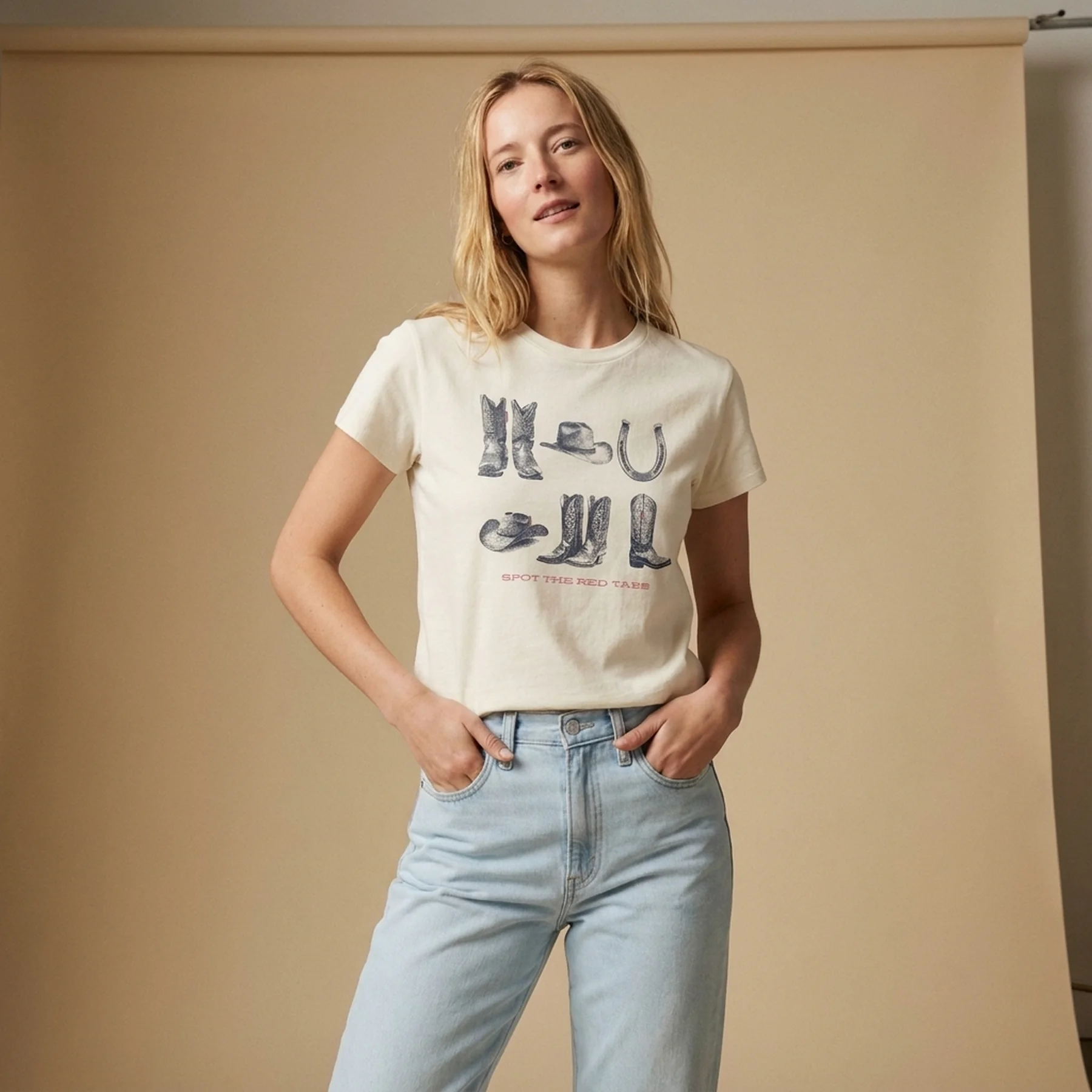 Жіноча футболка Levi's з принтом 1159852529