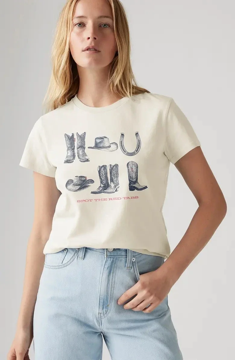 Жіноча футболка Levi's з принтом 1159852529